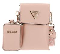 GUESS bolso bandolera bolsa para móvil Latona Flap Chit Chat Phone Bag Light Peach salmón