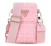 GUESS bolso bandolera bolsa para móvil Latona Flap Chit Chat Phone Bag Pink rosa