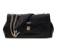 GUESS bolso bandolera bolso de hombro Ella Logo Convertible Xbody Flap Black Logo negro