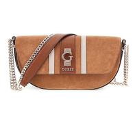 GUESS bolso bandolera bolso de hombro Erenia Convertible Crossbody Flap Bag Cognac Multi marrón