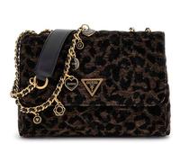 GUESS bolso bandolera bolso de hombro Giully II 2 Compartment Convertible Flap Dark Logo negro