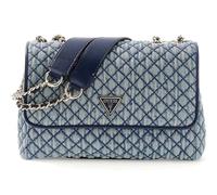 GUESS bolso bandolera bolso de hombro Giully II 2 Compartment Convertible Flap Denim azul