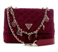 GUESS bolso bandolera bolso de hombro Giully II 2 Compartment Convertible Flap Red rojo oscuro