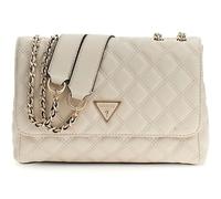 GUESS bolso bandolera bolso de hombro Giully II Compound Convertible Flap Bag Bone crema