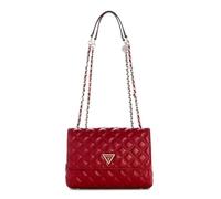 GUESS bolso bandolera bolso de hombro Giully II Compound Convertible Flap Bag Dark Cherry rojo oscuro