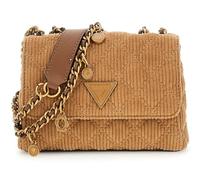 GUESS bolso bandolera bolso de hombro Giully II Mini 2 Compartment Convertible Flap Cognac marrón