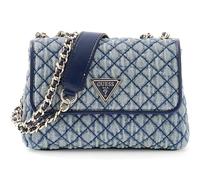 GUESS bolso bandolera bolso de hombro Giully II Mini 2 Compartment Convertible Flap Denim azul