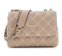 GUESS bolso bandolera bolso de hombro Giully II Mini 2 Compartment Convertible Flap Pale Mocha marrón topo