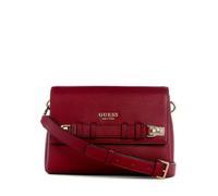 GUESS bolso bandolera bolso de hombro Gregoria Crossbody Flap Bag Red rojo oscuro
