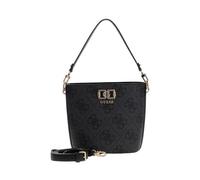 GUESS bolso bandolera bolso de hombro Karnilla Logo Bucket Coal Logo gris oscuro