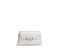 GUESS bolso bandolera bolso de hombro Lindsey Convertible Xbody Flap Bone Logo crema