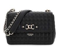 GUESS bolso bandolera bolso de hombro Nadira Convertible Crossbody Flap Black negro