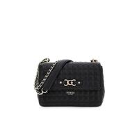 Guess Bolso de mano convertible con solapa Nadira Xbody Flap Negro Talla única para mujer