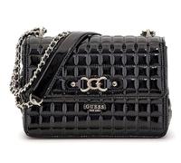 GUESS bolso bandolera bolso de hombro Nadira Convertible Crossbody Flap Black negro