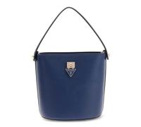 GUESS bolso bandolera bolso de hombro Patsie Top Handle Bucket Navy azul marino