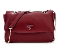 GUESS bolso bandolera bolso de hombro Sunetra Convertible Crossbody Flap Red rojo oscuro