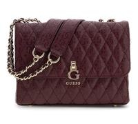 GUESS bolso bandolera bolso de hombro Tamara Convertible Crossbody Flap Merlot arándano