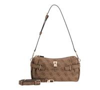 GUESS bolso bandolera bolso de hombro Yesba Mini Top Zip Bag Latte Logo marrón claro