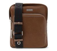 GUESS bolso bandolera Boston Crossbody Flat Brown marrón
