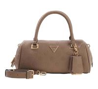GUESS bolso bandolera Cresidia II Box Satchel Dark Taupe Logo marrón topo