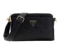 GUESS bolso bandolera Cresidia II Mini Xbody Top Zip Bag Black Logo negro