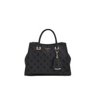 GUESS bolso bandolera Cresidia II Society Satchel Black Logo negro