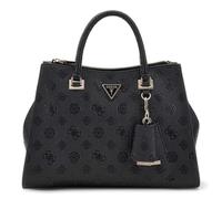 GUESS bolso bandolera Cresidia II Society Satchel Black Logo negro