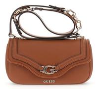 GUESS bolso bandolera Dea Crossbody Flap Bag Cognac marrón