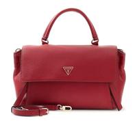 GUESS bolso bandolera Devon Top Handle Flap Dark Cherry rojo oscuro
