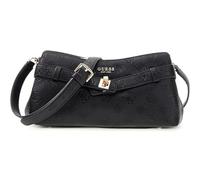 GUESS bolso bandolera Ella Logo Girlfriend Crossbody Black Logo negro