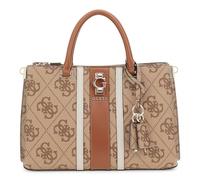 GUESS bolso bandolera Erenia Girlfriend Satchel Latte Logo marrón claro