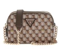 GUESS bolso bandolera G Wave Camera Crossbody Brown Logo