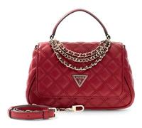 GUESS bolso bandolera Giully II Top Handle Flap Bag Dark Cherry rojo oscuro