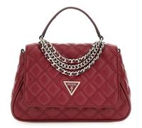 GUESS bolso bandolera Giully II Top Handle Flap Bag Red rojo oscuro