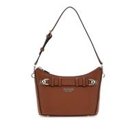 GUESS bolso bandolera Gregoria Top Zip Shoulder Bag Cognac marrón