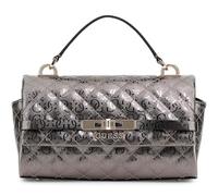 GUESS bolso bandolera Idra Top Handle Flap Pewter antracita