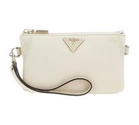 GUESS bolso bandolera Latona Mini Tri Compartment Top Zip Taupe crema