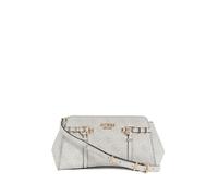 GUESS bolso bandolera Leona Logo Girlfriend Xbody Bone Logo crema