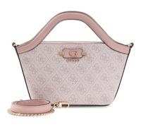 GUESS bolso bandolera Lindsey Mini Tote Orchid Logo rosa viejo