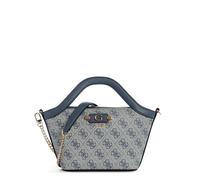 GUESS bolso bandolera Lindsey Mini Tote Slate Logo gris azulado