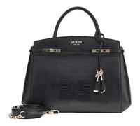 GUESS bolso bandolera Melinda Triple Compartment Satchel Black negro