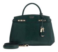 GUESS bolso bandolera Melinda Triple Compartment Satchel Forest verde oscuro