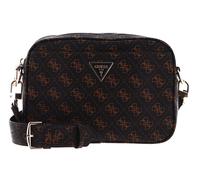 GUESS bolso bandolera Meridian Camera Bag Brown Logo
