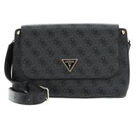 GUESS bolso bandolera Meridian Flap Crossbody Bag Coal Logo