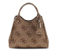 GUESS bolso bandolera Meridian II Girlfriend Carryall Bag Latte Logo marrón claro