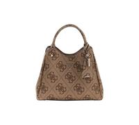 GUESS bolso bandolera Meridian II Girlfriend Carryall Bag Latte Logo marrón claro