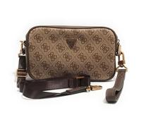 GUESS bolso bandolera muñequera Milano Camera Bag Beige/Brown marrón claro