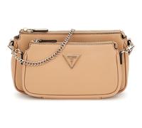 GUESS bolso bandolera Noelle Double Pouch Crossbody Beige