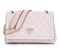 Guess Noelle Bolso de hombro rosa, imitación de cuero, mujer