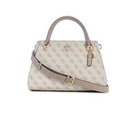 GUESS bolso bandolera Noelle II Luxury Satchel Dark Taupe Logo marrón topo